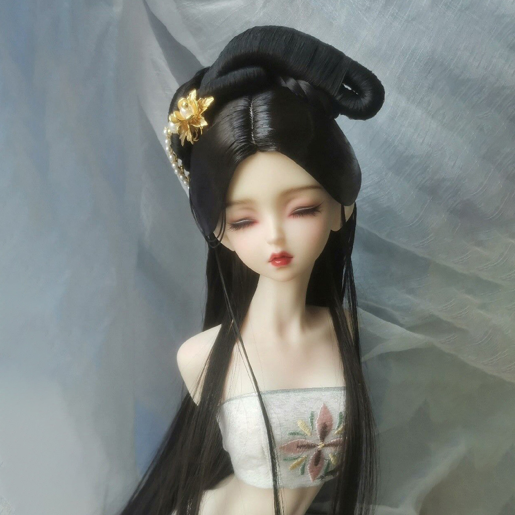 Vintage Collectible And Vintage Dolls - 1/4 1/3 BJD Doll Wigs Chinese