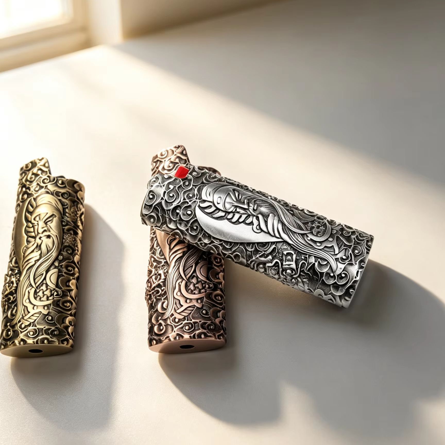 Vintage Collectibles & More Llc Photos - Zinc Alloy Lighter Case For BIC