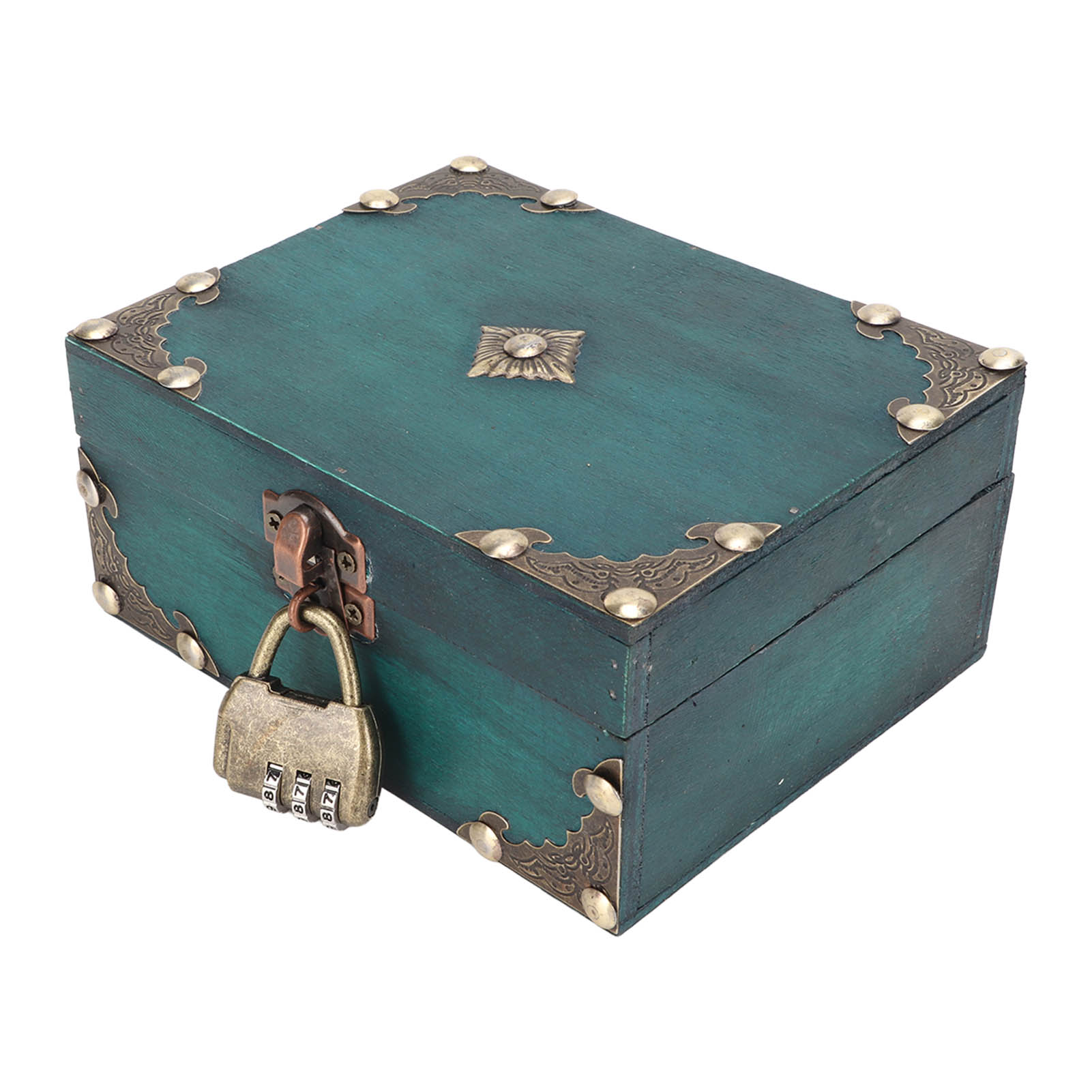 Wooden Jewelry Storage Case wi - Vintage Collectible Items ulasan dan harga