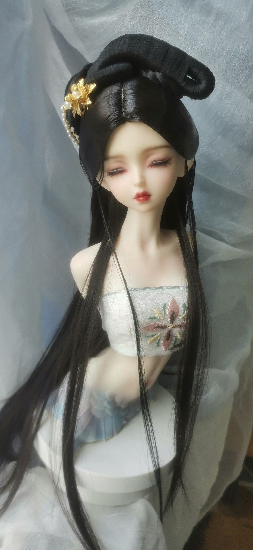1/4 1/3 BJD Doll Wigs Chinese  - Vintage Collectible And Vintage Dolls ulasan dan harga