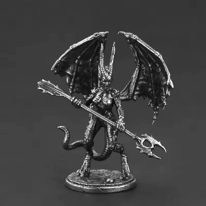 Metal Craft Hell Demon Soldier - Vintage Collectible Board Games ulasan dan harga