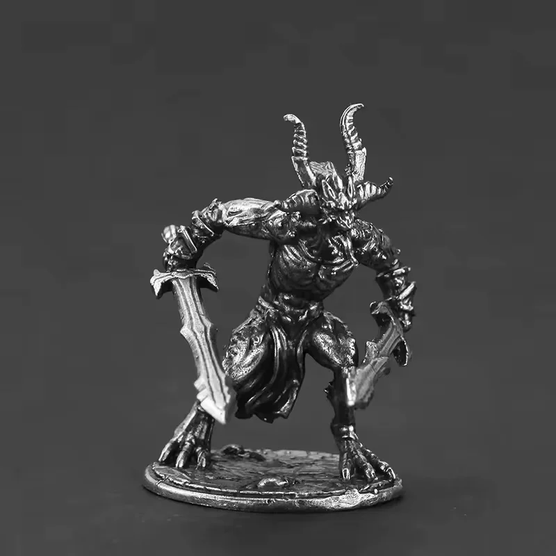 Metal Craft Hell Demon Soldier - Vintage Collectible Board Games ulasan dan harga