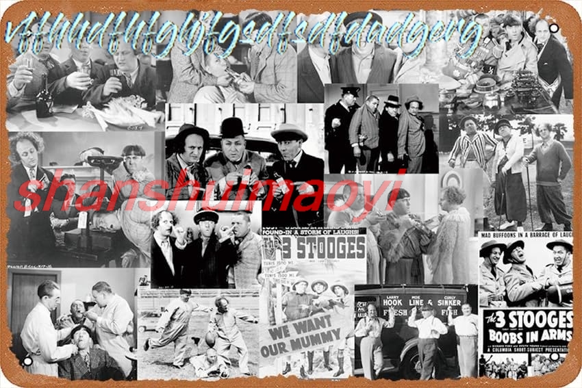 The Three Stooges Collection M - Vintage Collectible Tins ulasan dan harga