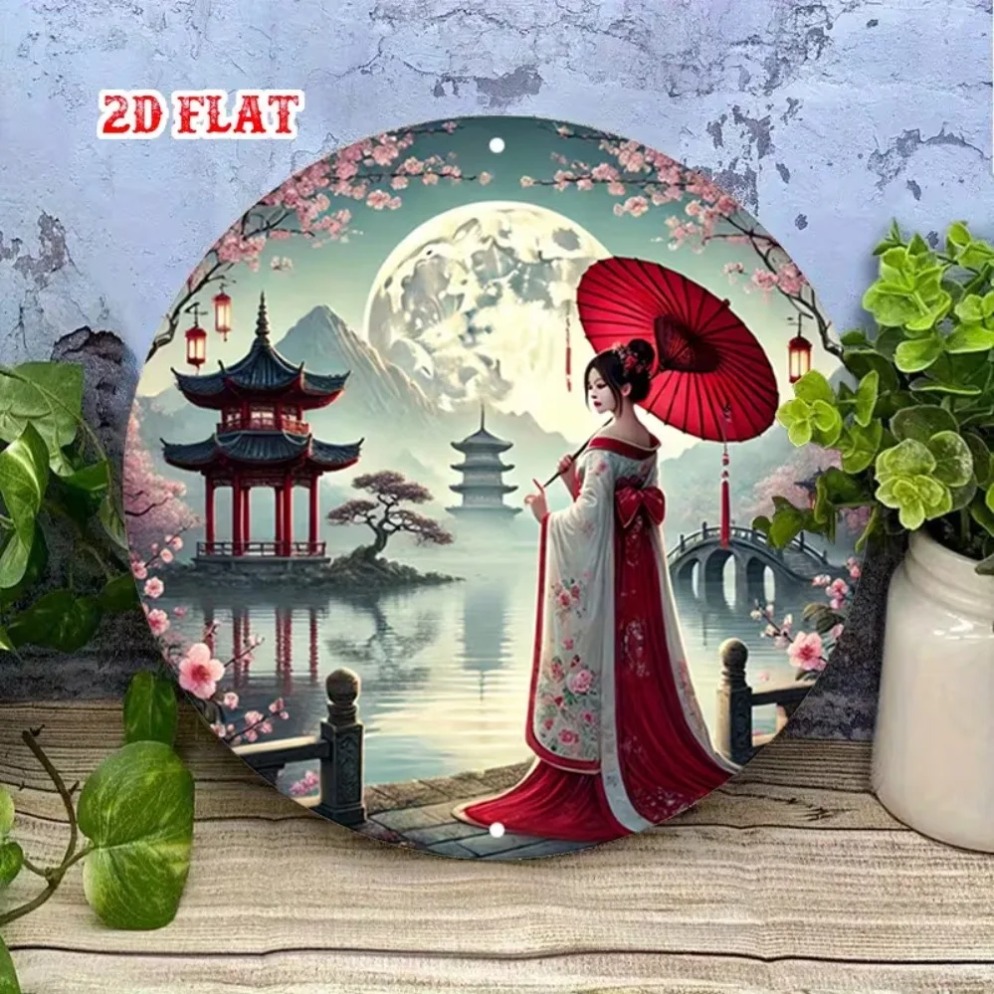 Vintage Japanese Sakura & Full - Vintage Collectible Signs ulasan dan harga