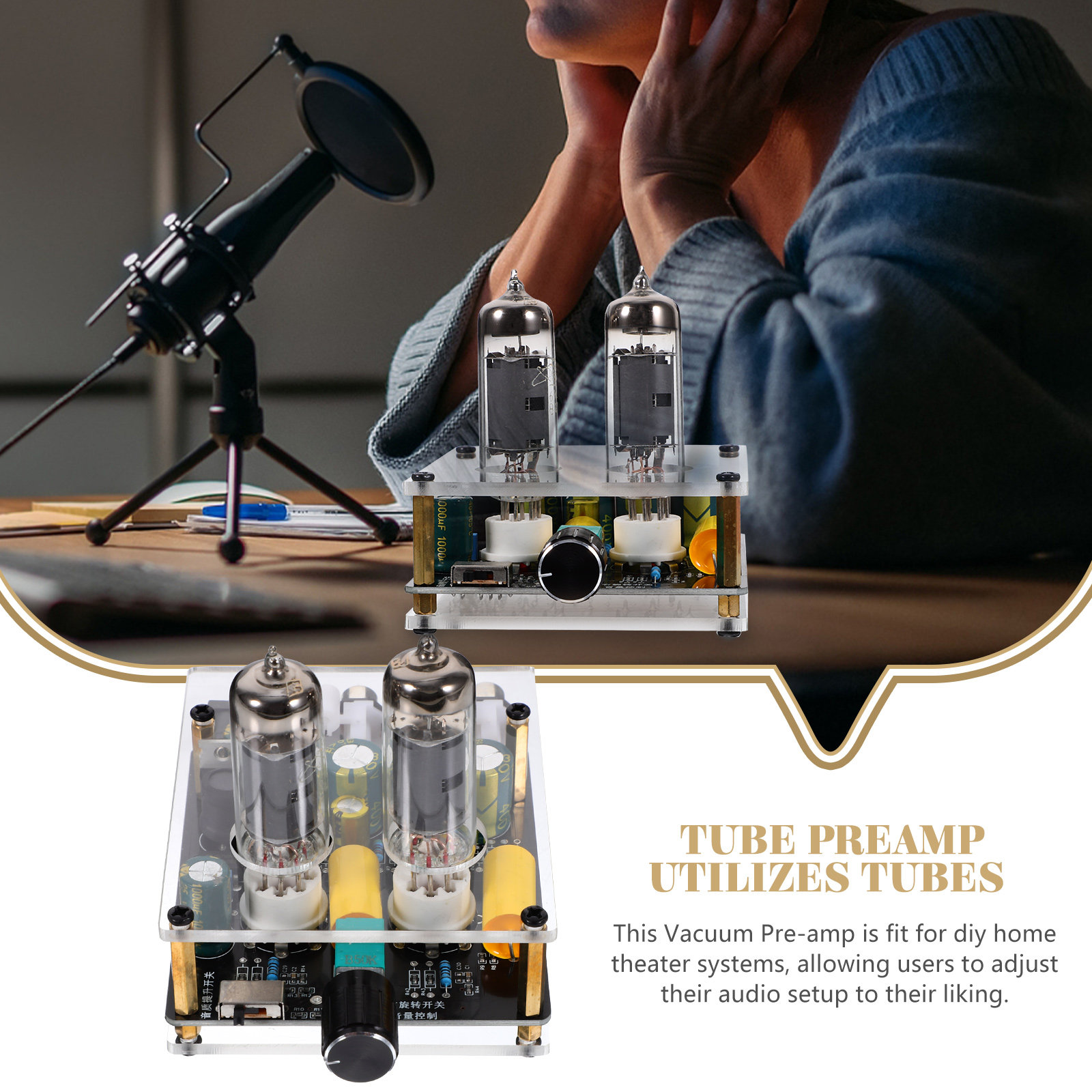 Tube Preamp Vacuum Electron Va - Tube Amplifier Part ulasan dan harga