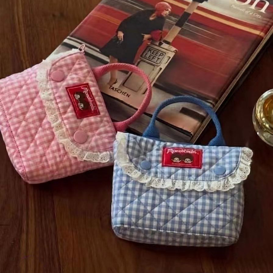 Vintage Plaid Munchki cartoon  - Vintage Item ulasan dan harga
