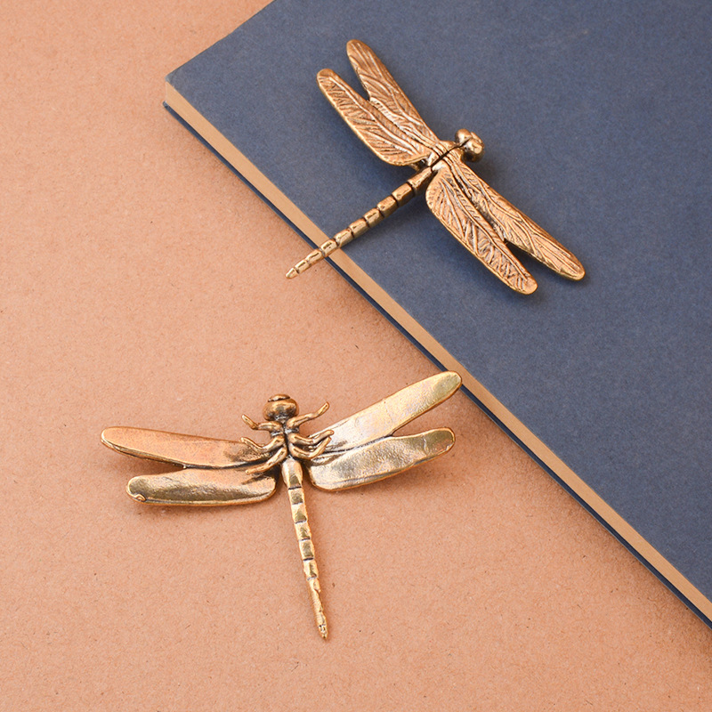 1Pc Vintage Brass Dragonfly Or - Vintage Collectible And Vintage Dolls ulasan dan harga