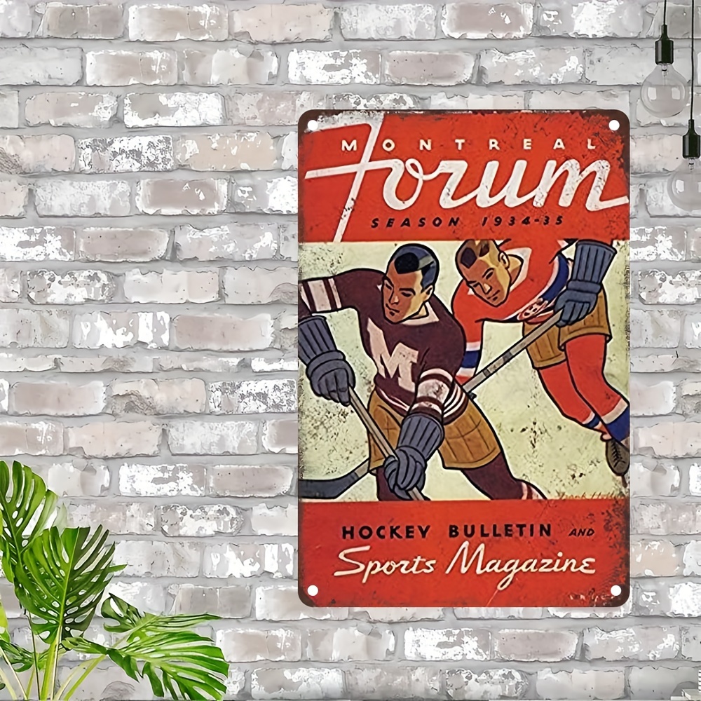 Vintage Montreal Forum 1944-45 - Vintage Collectible Magazines ulasan dan harga