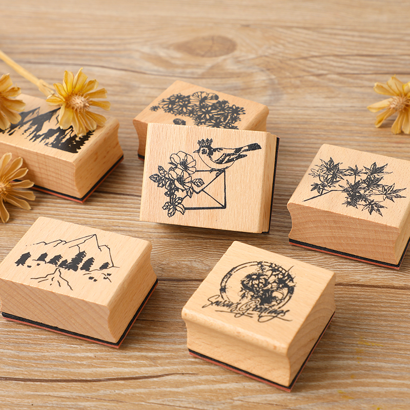 Journal GO Vintage Wooden Rubb - Vintage Collectible Magazines ulasan dan harga
