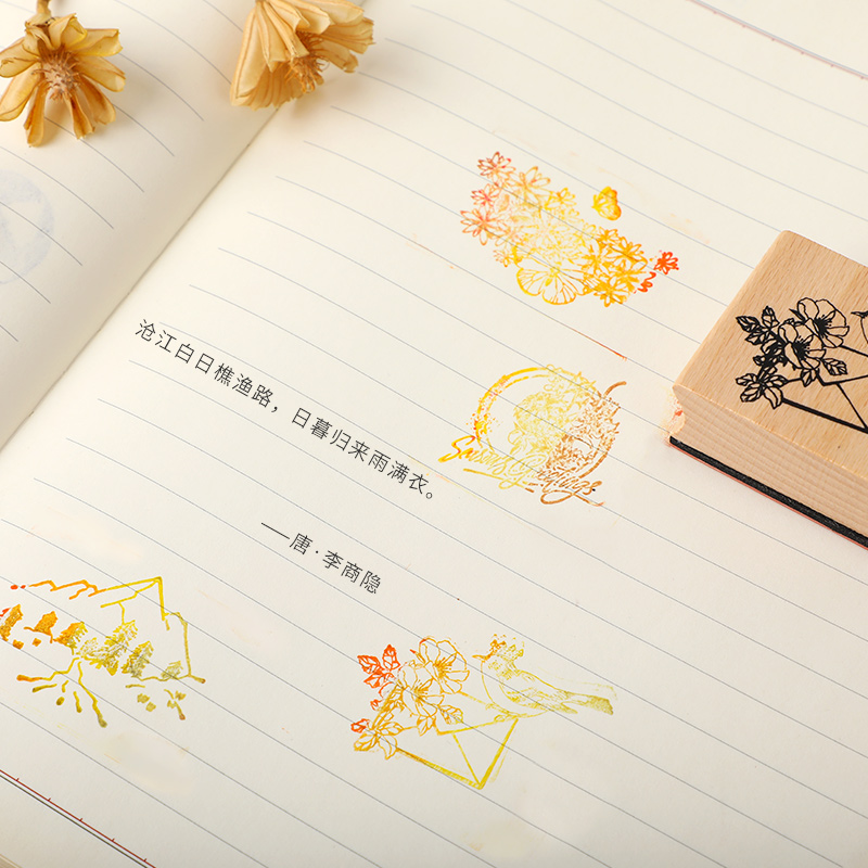 Journal GO Vintage Wooden Rubb - Vintage Collectible Magazines ulasan dan harga