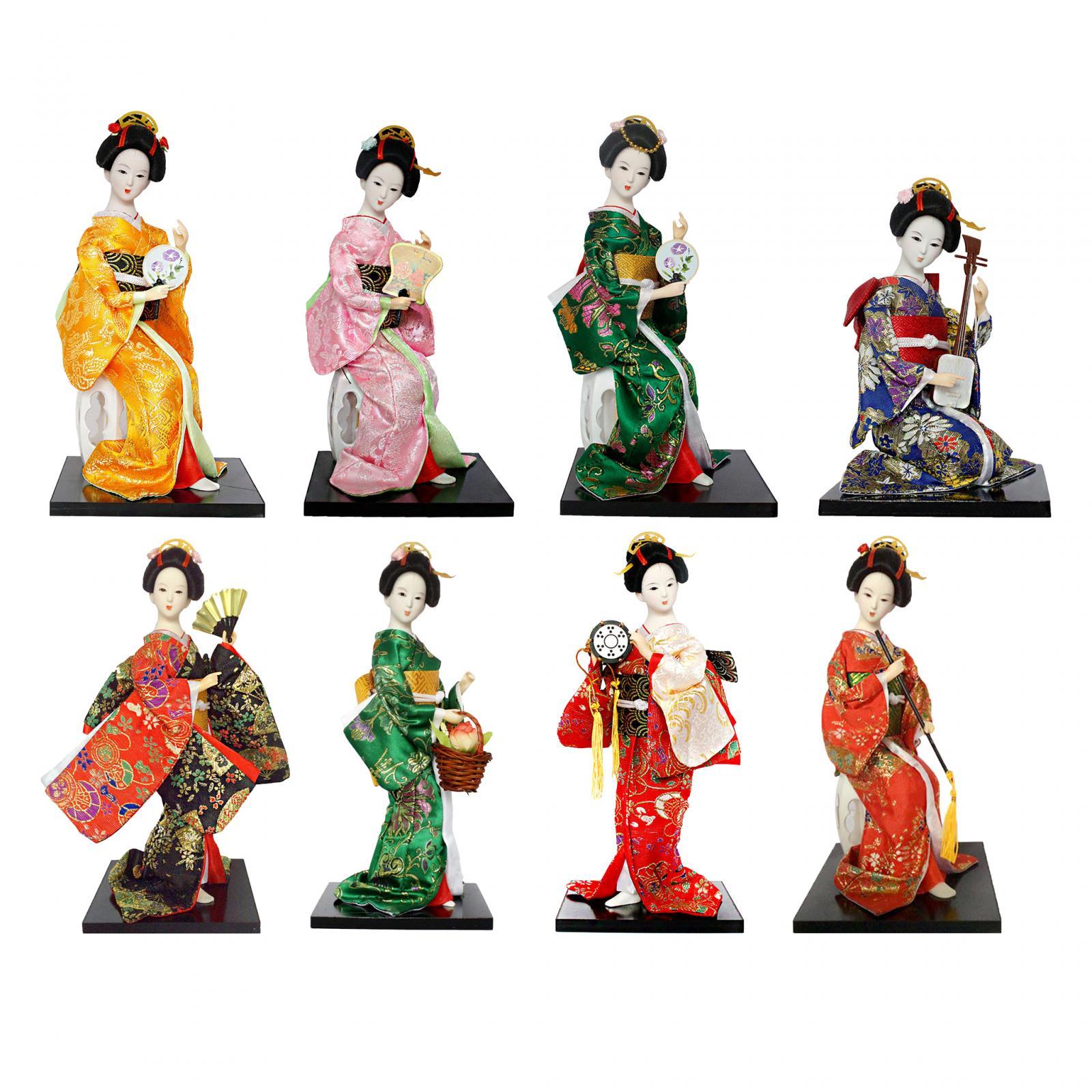 Kimono Dolls Japanese Geisha 1 - Vintage Collectible And Vintage Dolls ulasan dan harga