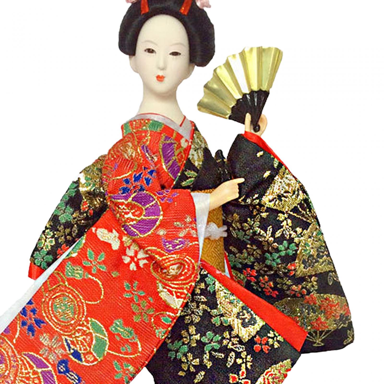 Kimono Dolls Japanese Geisha 1 - Vintage Collectible And Vintage Dolls ulasan dan harga
