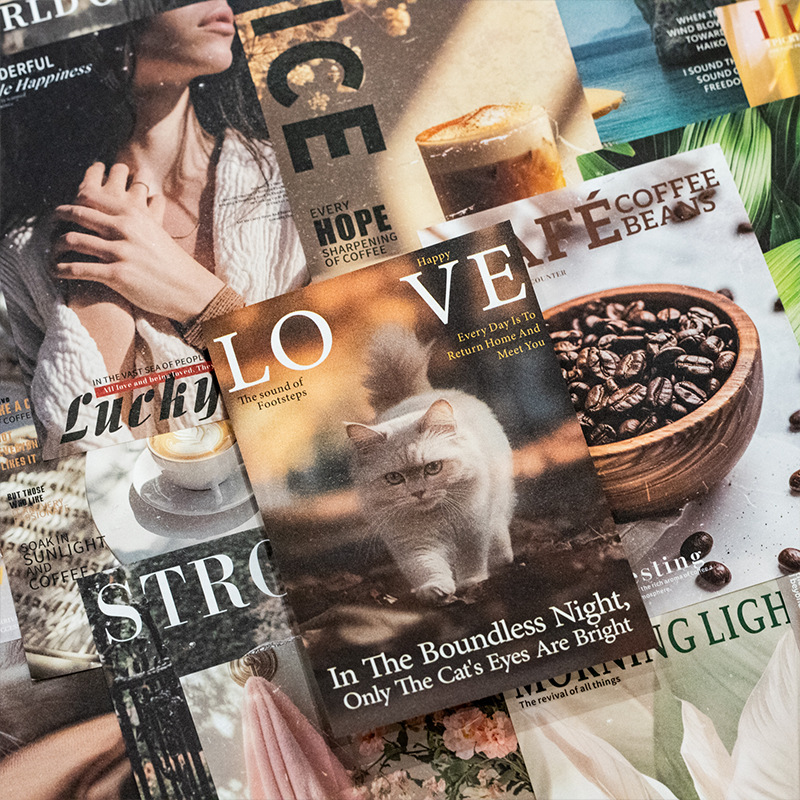 Mr.Paper 30Pcs/Bag Vintage The - Vintage Collectible Magazines ulasan dan harga