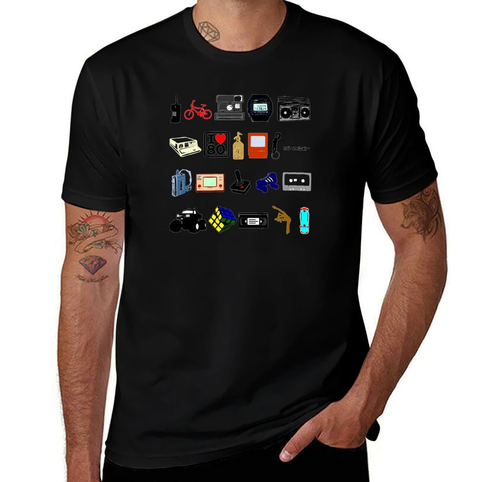 1980s Retro Vintage Memorabili - Collectible Vintage T Shirts ulasan dan harga